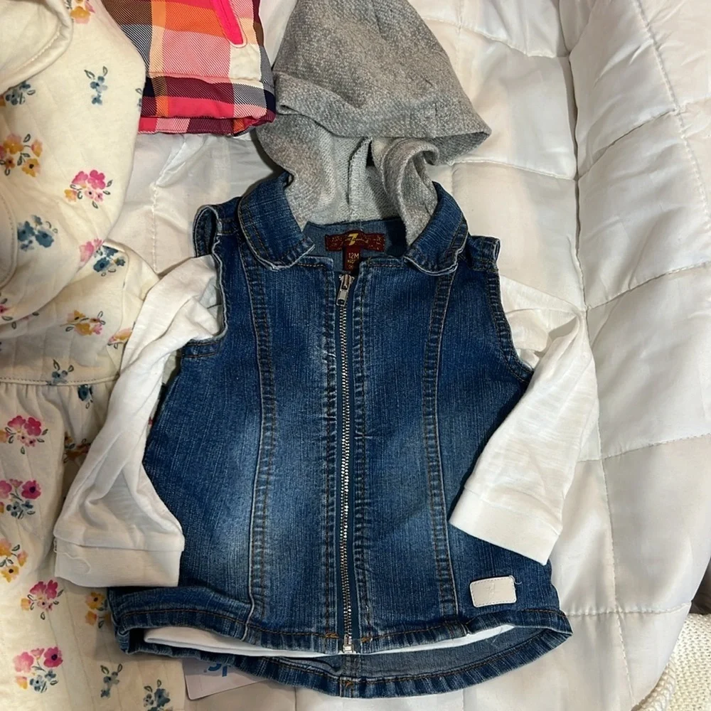 Colorful 12 month bundle Baby Clothing Set